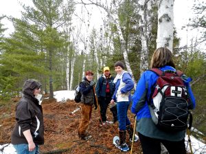 Hikers on the North Country National Scenic Trail
